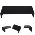 thumbnail image 3 of Miangastore Wood Monitor Stand Computer Riser Shelf Desk Organizer Wooden Lifting Rack Base For Desk Notebook Laptop Pc Printer Desktop Keyboard Storage, 3 of 8