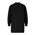 thumbnail image 4 of Hfyihgf Women's Long Sleeve Cable Knit Cardigan Sweaters Open Front Fall Outwear Coat Black XL, 4 of 4