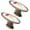 Single hole, variant on 2PCS Ceramics Rose Flower Cabinet Knob, Retro Antique Zinc Alloy Drawer Pull Handle for Kitchen Bathroom Door Cabinets and Cupboard