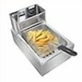 thumbnail image 2 of ColorJoy Electric Deep Fryer with Basket 6.3QT/6L 2500W MAX Countertop Deep Fryer Commercial Large TankStainless Steel French Fries Fryer Restaura, 2 of 4