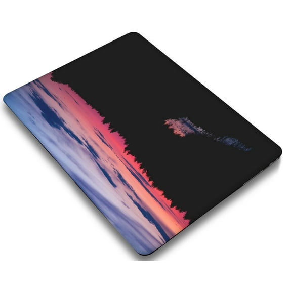 KSK KAISHEK Hard Shell Case Cover Only Compatible MacBook Pro 15" with Touch Bar Model: A1707&A1990 (Purple series 0468)