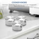 thumbnail image 3 of 5-Pack Universal 6mm Cooktop Knobs for Gas Stove Range Oven Burner Control Replacement Parts, 3 of 5