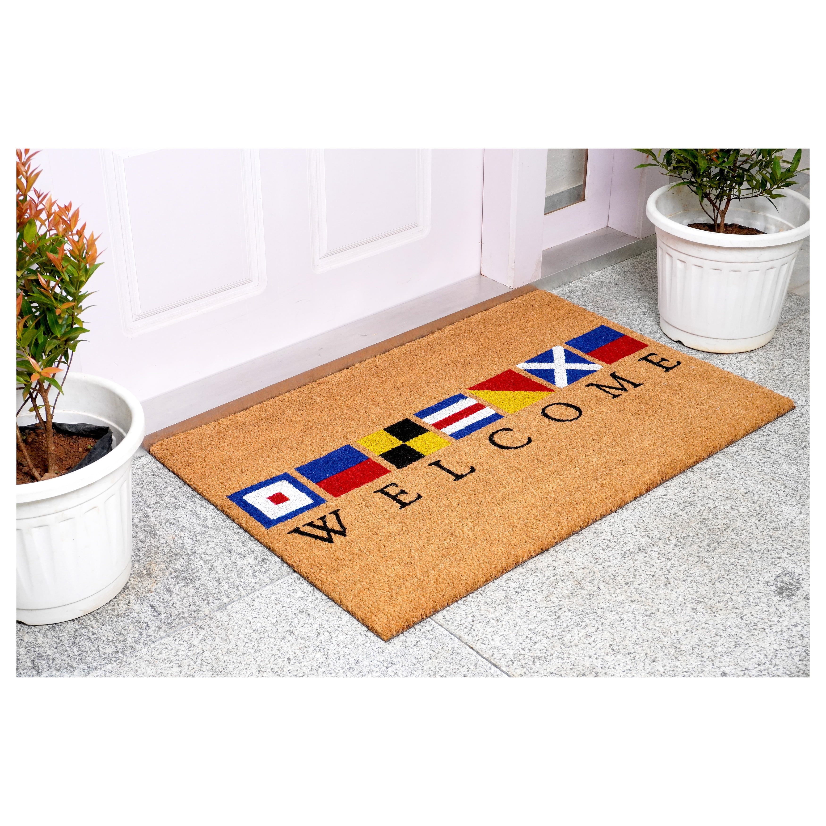 Calloway Mills Nautical Welcome Outdoor Doormat 2' x 3'