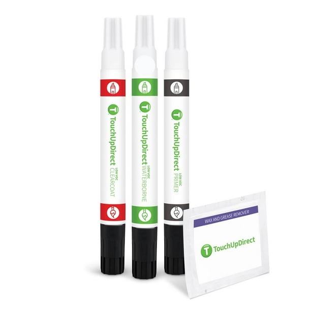 Touchupdirect Pw7 Gw7 Bright White Compatible With Jeep Exact Match Touch Up Paint Combo Preferred Package Walmart Com