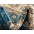 thumbnail image 4 of Unique Loom Salzburg Collection Area Rug (7' 1" x 10' Rectangle Light Blue/Gray), 4 of 7