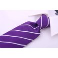 thumbnail image 4 of Scott Allan Mens Necktie | Pencil Striped Mens Tie, 4 of 5