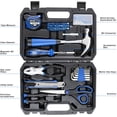 thumbnail image 2 of 93-Piece Tool Kit, Basic Household Repair Tool Set with Toolbox Storage Case,for Homeowners and College Students, 2 of 7