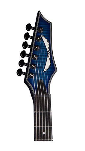 Dean Custom 450 Flame Top Electric Guitar w/ EMG Pickups - Trans