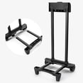 thumbnail image 5 of Folding Compact Lightweight Luggage Cart Hand Truck Speaker Suitcases Portable Travel Trolley with 2 Wheel Pulling Rod, 5 of 11