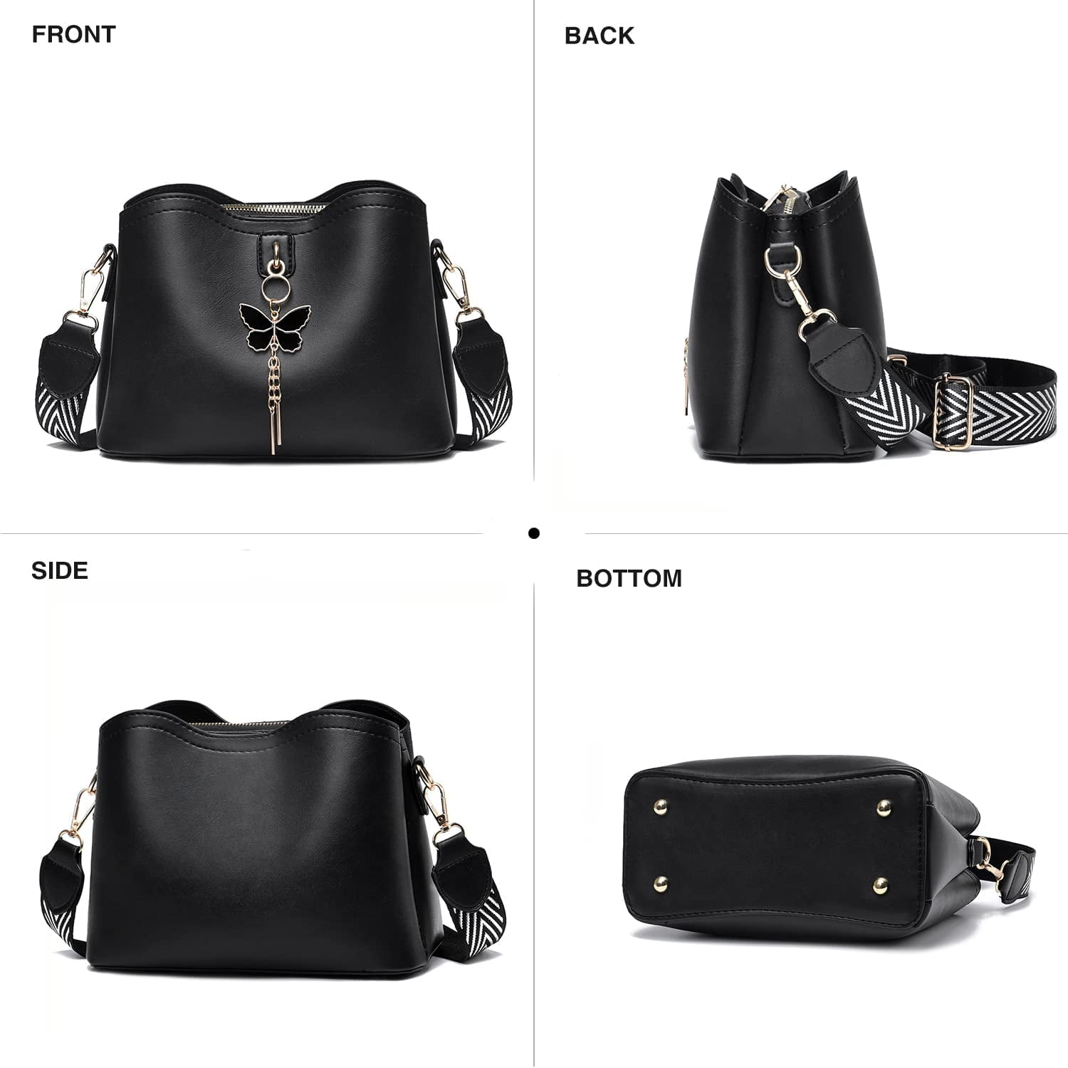 Small Crossbody Bags for Women Fashion Purses Lightweight Handbags Shoulder Bag