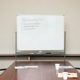 thumbnail image 6 of Mind Reader Rolling Double-Sided Dry Erase Magnetic Board, Board Size: 47 x 35.5, White, 6 of 7