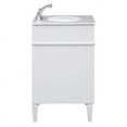 thumbnail image 4 of Elegant Decor Park Ave 24" Wood Single Bathroom Vanity in White, 4 of 11