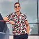 thumbnail image 4 of Balery Cute Dog Camisa Polo de Hombre con Estampado, de Manga Corta y Tejido Medio, Camisa Tipo Golf Polo-Large, 4 of 6