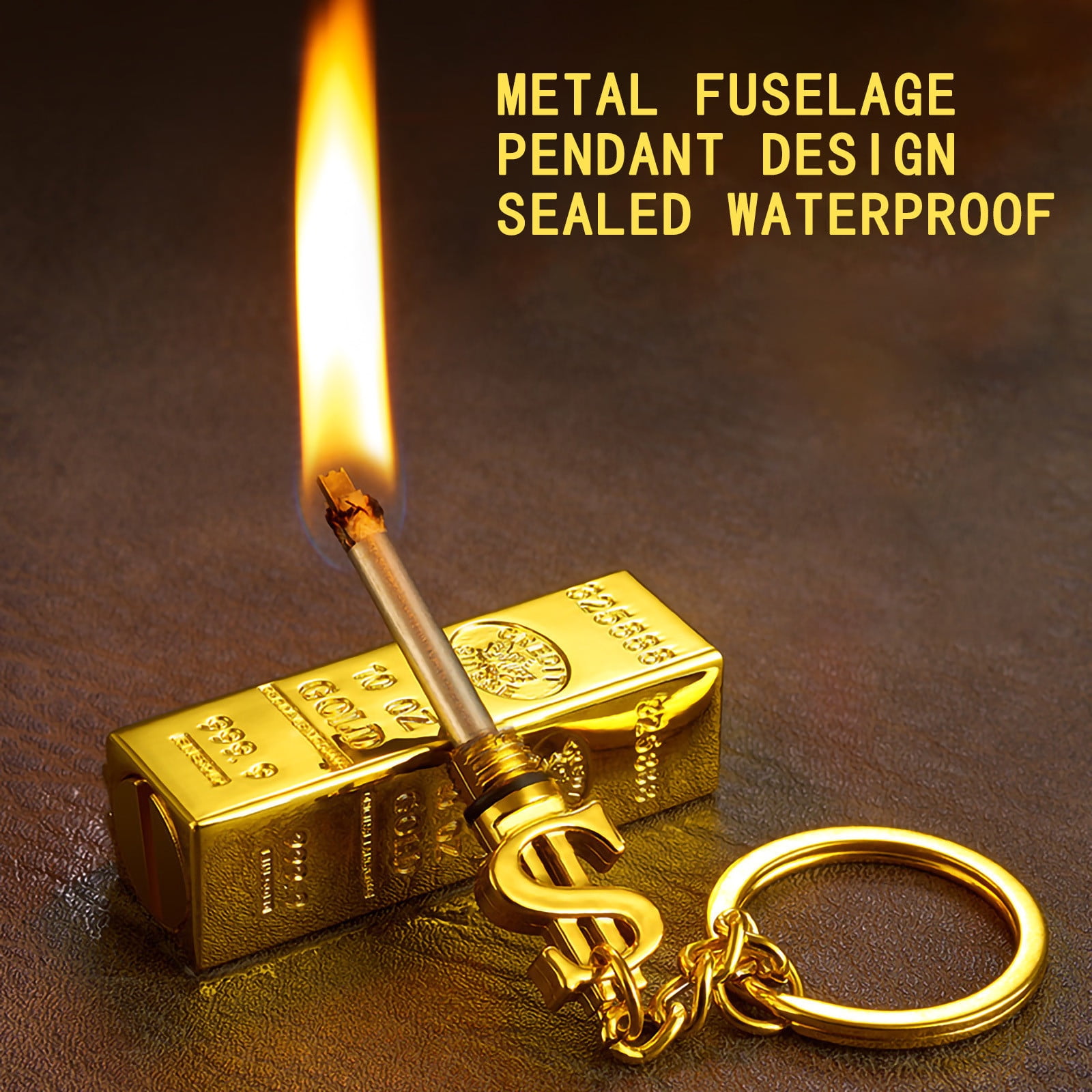 YUNAFFT Kerosene Lighter Fuel Refill Lighter Matchwood Fire Starter with Flint for Outdoor Survival Camping Hiking