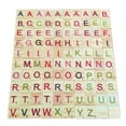 thumbnail image 1 of 100x juguetes del Montessori, juguete educativo de desarrollo, rompecabezas de bloques de rompecabezas para Unisex Madera Hugo Tablero de letras del alfabeto, 1 of 7