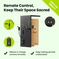 thumbnail image 2 of Smart Bird House Birdfy 2025 con energía solar de doble cámara 1080P, 2 of 9