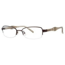 VERA WANG Eyeglasses V327 Brown 50MM