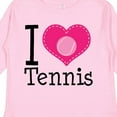 thumbnail image 4 of Inktastic Tennis Player I Love Tennis Girls Long Sleeve Toddler T-Shirt, 4 of 5