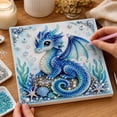 thumbnail image 3 of Diamond Art Club Diamond Painting Kits, Dragon Full‑Round Drill DIY Diamond Painting Kit, Frameless Canvas Craft Supplies, Complete Hobby Set for Hand‑Creating Custom Home Wall Art Ornament, 3 of 6