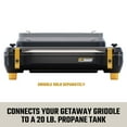 thumbnail image 3 of HALO 20 lb Propane Tank Conversion Kit with 4 ft Hose for Getaway Portable Griddle, 3 of 5