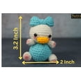 thumbnail image 5 of Crochet Family Toy Set , Stuffed Animal Cute Family Toys , One Bunny Three Daisy Duck Toy Set, 5 of 10