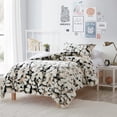 thumbnail image 5 of Byourbed That's What an Ocelot's Tummy Looks Like - Coma Inducer® Oversized Comforter Set with White Reverse Queen Adult 3 Piece, 5 of 5