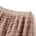 thumbnail image 4 of YUEJUIR Tutu Women'S Mesh Skirt Solid Color Fluffy Irregular Ruffle Cake Skirt Tutu Skirts For Women Princess Tutu (Pink,One Size), 4 of 6
