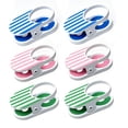 thumbnail image 2 of 6 Pack Beach Chair Cup Holder,Clip on Cup Holder for Desk Secure Your Beverage Anywhere, Storage Hook Beach Chair Cup Holder with Clamp, 2 of 7