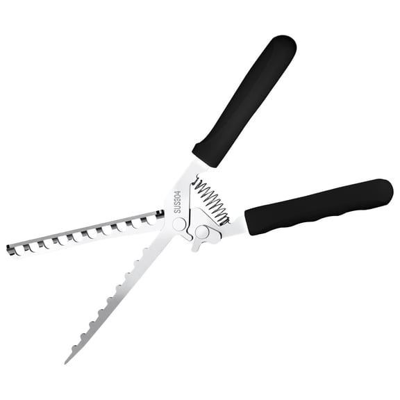 304 Stainless Steel Rib Membrane Remover 11 Inch, Bbq Rib Prep Tool for Grilling And Cooking, Heavy-Duty Dishwasher Safe Bbq Accessory with Hook Design, A Fascia Knife
