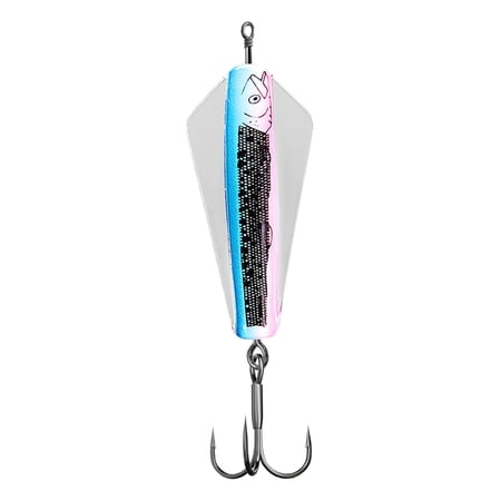 Fishing Lure Wobbler Agile Swimming Spinner Bait Long Casting Hard Lure for Bass Pike Walleye Salmon Fishing(Multicolour-2 5.2cm 1PCS)
