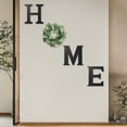 thumbnail image 2 of Farmhouse Wall Decor Wooden Home Sign Letters with Artificial Eucalyptus House Decor for Front Door Living Room,Black, 2 of 6