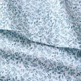 thumbnail image 4 of Better Homes & Gardens Cool & Crisp 4-Piece 300 Thread Count Blue Water Botanical Cotton Percale Sheet Set, Queen, 4 of 6