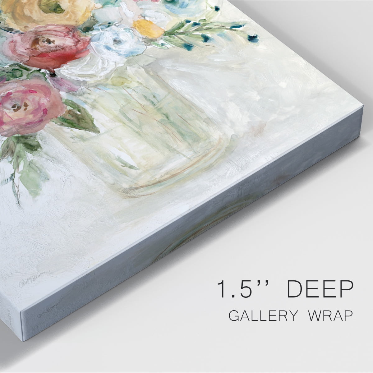 Contemporary Bouquet Premium Gallery Wrapped Canvas - Ready to Hang