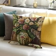 thumbnail image 3 of SHANXI Throw Pillow Covers Farmhouse Style Flowers Print Cushion Cover Soft Pillow Cases for Home Sofa Bed Chair Car Office Decorative 22x22in, 3 of 5