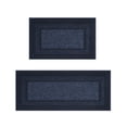 thumbnail image 6 of FLOORHUG Non-slip Kitchen Rug Set, Absorbent Floor Mat Set of 2, Machine Washable Kitchen  Mat Set for Kitchen, Bathroom, Laundry Room, Bedroom, 20”x32”+20”x48”, Blue, 6 of 7