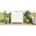 thumbnail image 3 of 36-Inch Modern Design - Smooth Metal Drawer Slides - Bathroom Storage - Sturdy and Durable, 3 of 7