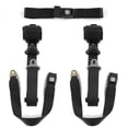 thumbnail image 1 of Ford Thunderbird 1980-1982 Standard 3 Point Black Retractable Bench Seat Belt Kit - 3 Belts, 1 of 1