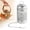 D, variant on 316 Stainless Steel Fruit Infuser for Water Bottles & Pitchers, BPA-Free Plastic-Free, Temperature Resistant, Dishwasher Friendly(S)