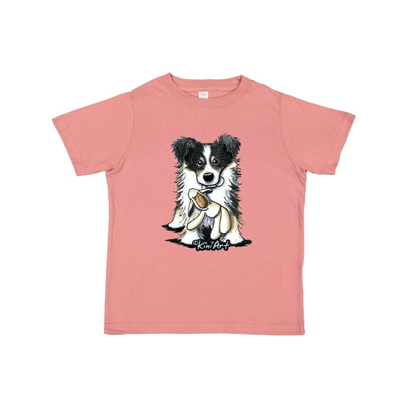Inktastic Tri-Color Border Collie Boys or Girls Toddler T-Shirt