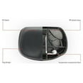 thumbnail image 2 of Graflsoa Selle de Vélo Grand Sans Nez avec Coussin en PU, Confort Amortissant pour Longs Trajets, Design Noir et Bleu, Convient aux Vélos de Route, de Montagne et Pliants, 2 of 6