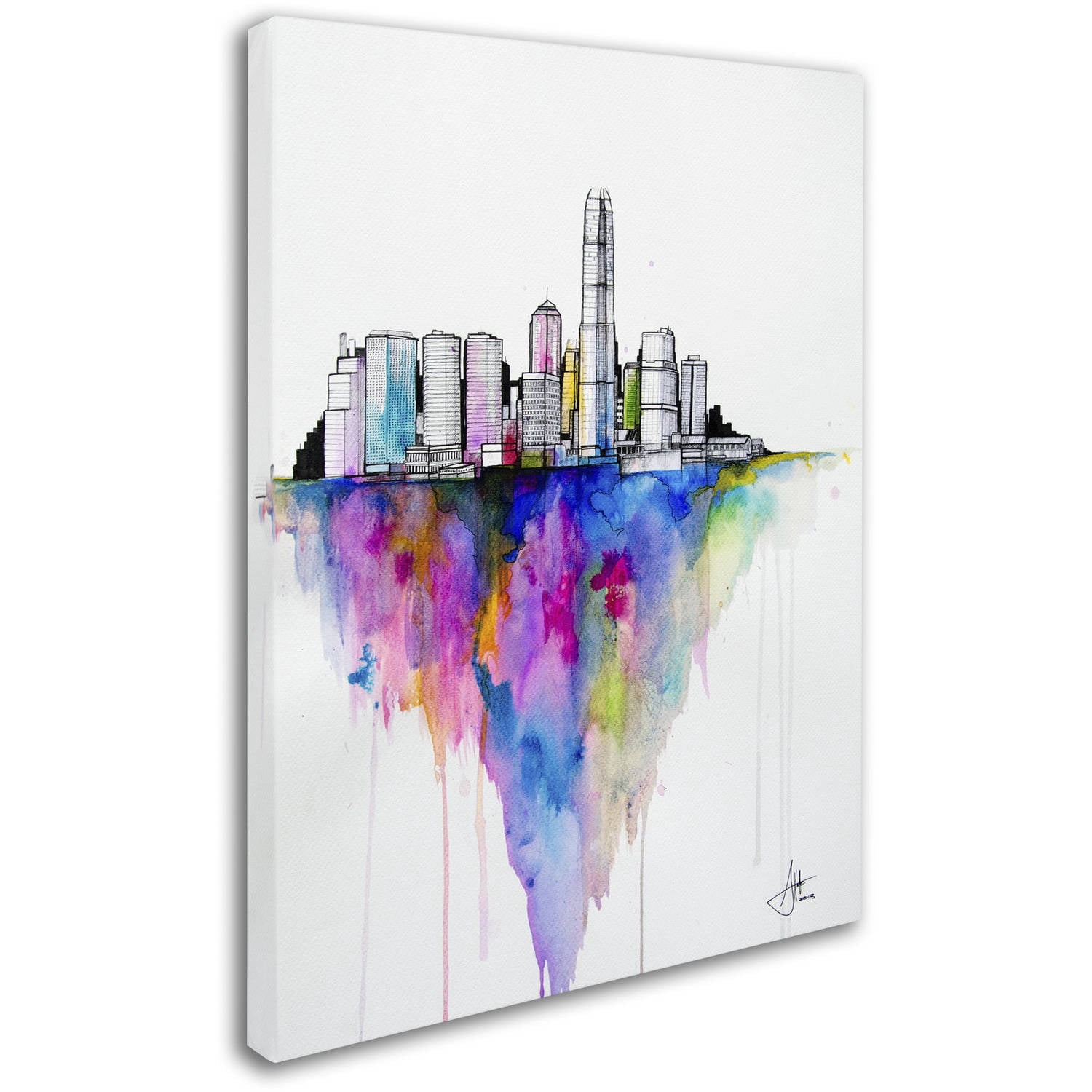 Trademark Fine Art 'Monolith II' Canvas Art by Marc Allante