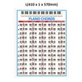 thumbnail image 1 of Reduced!!For Beginner Fingering Diagram Practice Home 88 Key Piano Chord Large Wall Art, 1 of 2