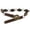 Brown, variant on ZHENHONG Sash Belt for Women Fashionable Street Trend Belt Metal Decorative Versatile Texture Waistband Women's Accessories Belt Brown