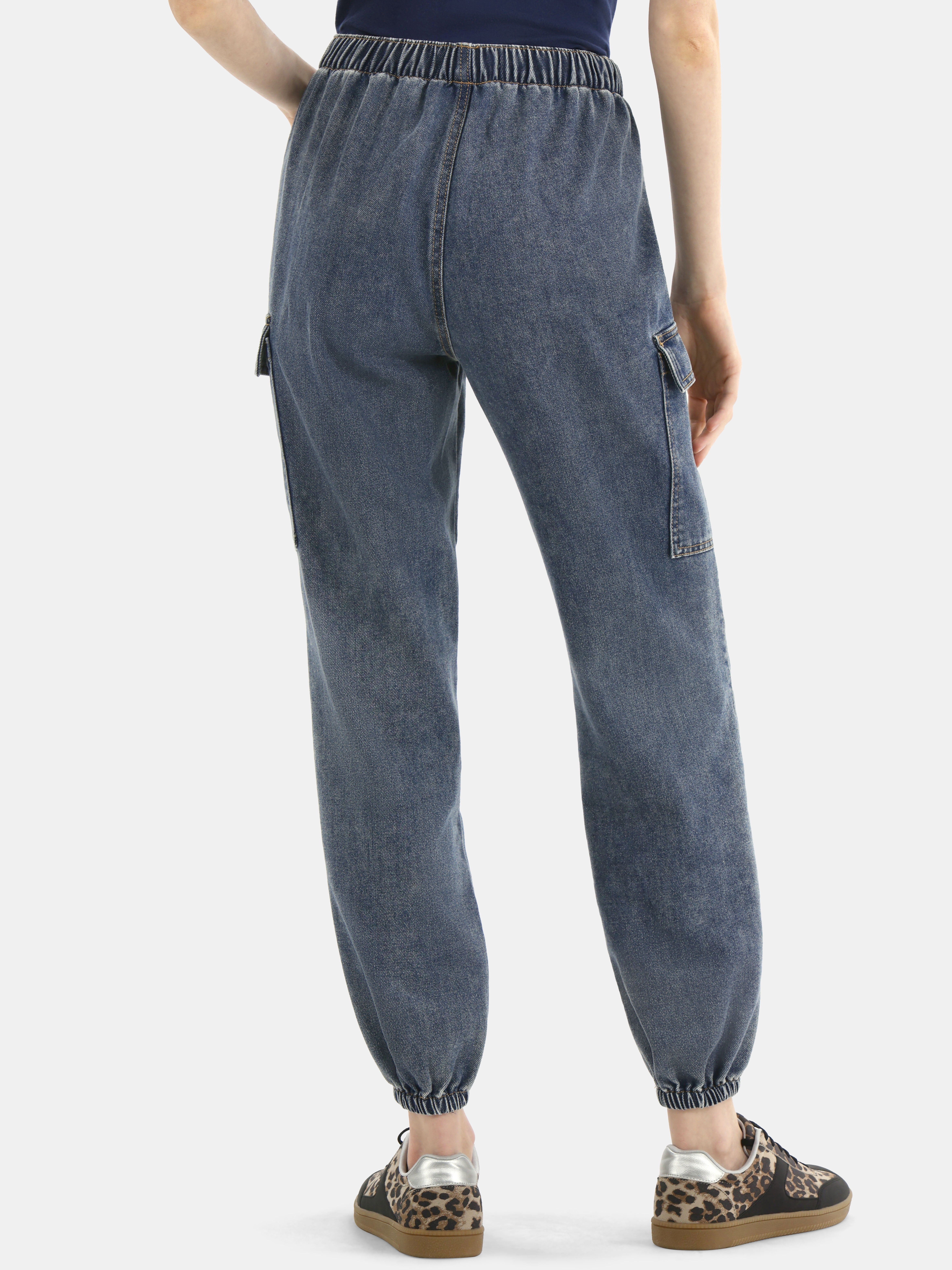 No Boundaries Cargo Joggers, 28'' Inseam, Women's