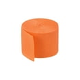 thumbnail image 3 of Uxcell Crepe Paper Streamer Crepe Paper Decoration 82ft Long 1.77 Inch Wide, Orange, 3 of 5