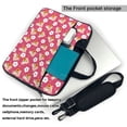 thumbnail image 2 of Lsque Piggy Sunflower Pattern Laptop Bag – Portable & Slim Single-Shoulder Computer Case with Adjustable Strap, Protective, Lightweight for 13”/14”/15.6” Laptops, 2 of 8
