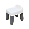 thumbnail image 1 of Bearachild Recepción de oficina en casa Reposapiés ergonómico Adultos debajo del escritorio Reposapiés para juegos de trabajo Taburete Conjuntos de muebles de sala de estar Gris blanco, 1 of 6