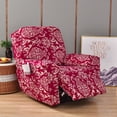 thumbnail image 1 of Nvzi Funda de sofá de poliéster con estampado geométrico, funda para sillón reclinable, fácil de instalar, lavable, protector de sofá para 1 asiento (estilo 32), 1 of 4