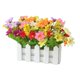 thumbnail image 5 of Conjunto de flores artificiales para sala de estar, ventana, decoración de bodas, restaurante de flores, cibercafé, exposición inmobiliaria, diseño de bonsái de flores artificiales, 5 of 5