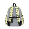 thumbnail image 3 of Tractor and Trailers Cream Pattern Cute School Backpack with Padded Back and Adjustable Shoulder Straps 13.4"x11"x4.7", 3 of 5